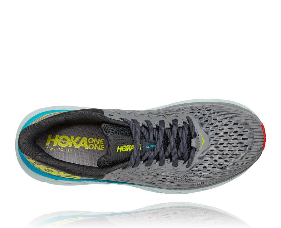 Hoka One One Løbesko Herre - Clifton 7 - Grå - 654809WIN